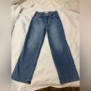 Vervet size 28 wide leg, Women's Jeans, worn once